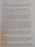 Fig. 117. Typewritten page headed “Laud Humphreys—Diary of Events Pertaining to W.U. Furor—1968.” Daily entries detail his various activities.
