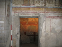 Fig. 3.2. View of the Third-Style scheme on the west wall of room 22 from cubiculum 25. Photo: J. R. Clarke.