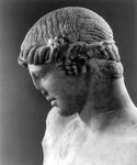 Photograph of head of “Pylades.”