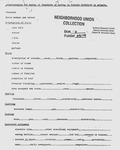 The Neighborhood Union women’s questionnaire reflects their awareness of sociology’s new scientific quantitative methodologies. This comprehensive survey asks questions not only about the material conditions both inside and outside the home (from household equipment and lighting to the appearance of the yard and street) but also the sanitary and moral habits of the families. The survey of the welfare of the neighborhood also included a concern with the family’s efforts to beautify their home.