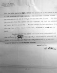 Figure 86 Letter from William F. Himes to Gov. Jennings, February 22, 1902. Courtesy of the State Archives of Florida.