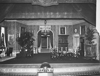 Fig. 1.: Photograph of set of 1901 production of Rosmersholm at Nationaltheateret, by Anders Beer Wilse.