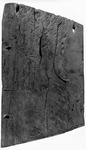 Lieferungskauf Palosis (Oxyrhynchites), VII n.Chr. Black and white image of a piece of papyrus with writing on it.