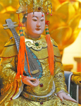 Figure 15: Photograph of Wang Zhaojun, appearing in a manner of a goddess holding a pipa, by Lu Peng-Chung.
