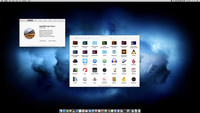Screenshot of the desktop in the Mac OS High Sierra