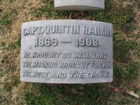 Rankin's grave, Oakland Cemetery, Trenton, Tennessee. Photo by author.