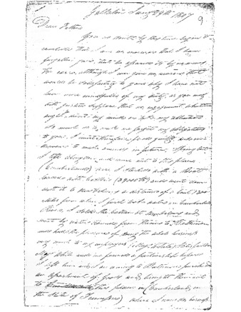 Chapter 15, Letter 2 George Crockett, Jr., Gallatin, Tennessee, to George Crockett, Sr., Drumnashear, Killea Parish, County Donegal, 29 January 1807