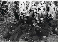 Nikos ‘Missile’ Terzopoulos with soldiers