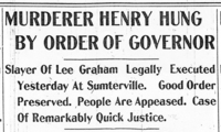 Headline, Tampa Morning Tribune, April 5, 1902, p. 1.