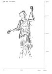 Fig. 1.26. Room 8, proposed ceiling fragment of maenad. Drawing: Z. Schofield.
