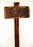 Fig. 29. The never-used mallet made for Snug by William Lockwood for Brook’s 1970 RSC production of A Midsummer Night’s Dream.