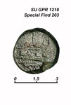 Coin Δ 203, reverse.