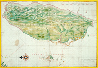 Map of The Island of Formosa, 1636