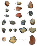 Eighteen sets of highly detailed drawings of Middle Paleolithic artifacts.