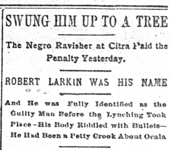 Headline, Florida Times-Union, July 13, 1893, p.1.