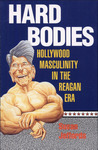 Book cover with a drawn image of Ronald Reagan as a muscleman