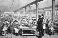 Figure 4.7a "New York City.—The sewing-room at A.T. Stewart's, between Ninth and Tenth Streets, Broadway and Fourth Avenue."