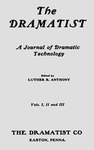 Figure 3: Cover of the journal The Dramatist.