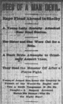 Headline, Memphis Appeal-Avalanche, July 19, 1893, p. 4.