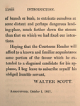 Sir Walter Scott, Chronicles of the Canongate. Vol. 1, “Introduction” (Edinburgh: Cadell, 1827), xxviii.