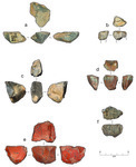 Six sets of highly detailed drawings of Upper Paleolithic and Mesolithic artifacts.