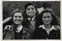 DSE soldiers, or adartisses, Eleni Agrafioti, Athina Moisidou, and Sofia Yianoglou