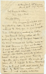 The first page of the letter from Mary Beecher Longyear to Francis Willey Kelsey.