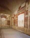 Photograph of tablinum, House of Livia, Palatine Hill, Rome.