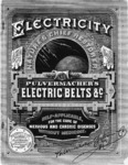"Electricity: Nature's Chief Restorer," cover of brochure for Pulvermacher's Electric Belts and Company (Pulvermacher, 1882), ephemera collection. Courtesy of the Bakken Library and Museum of Electricity in Life, Minneapolis.