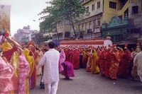 Performance of pro-sati sentiment in Calcutta.