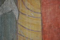 Fig. 1.20. Atrium 5, east wall, detail of alabaster column. Photo: P. Bardagjy.