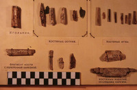 Artifacts of the early Upper Paleolithic "Gorodtsov Culture" from Kostenki on the Middle Don River