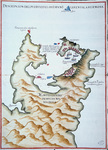 Map of the Spanish Port in Jilong, Taiwan, 1626