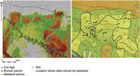 Comparison of a geomorphogenic map based on borings (Berendsen 1982, original scale 1: 25,000) and a LIDAR-based DEM.