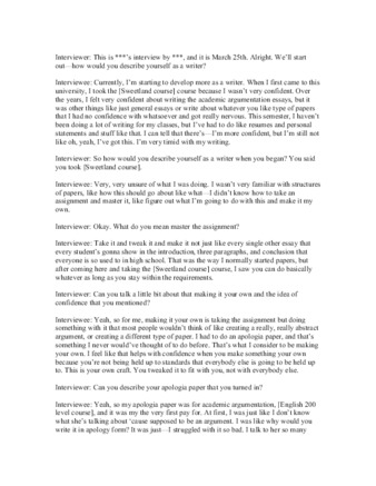 View PDF (91.3 KB), titled "Abby Entry Interview"