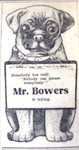 Advertisement for Duke Bowers's grocery store from the Memphis Commercial Appeal, July 23, 1907, p. 2.