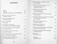 Table of Contents, Thometz, Life Turns Man Up and Down.