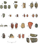 Eighteen sets of highly detailed drawings of artifacts from various sites.