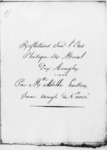Title page of the original manuscript.