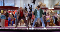 Figure 5.1. As Josh Baskin, Tom Hanks dances on a giant walking piano along with the owner of MacMillan Toys (played by Robert Loggia).