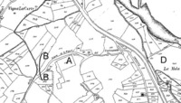 15 Modern cadastral plan with Ramsay’s points A, B, and D. [Figure 15]