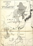 Postwar planning map of Japanese territorial expansion.