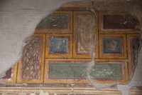 Fig. 2.15. Triclinium 14, east wall, upper right, detail. Photo: P. Bardagjy.