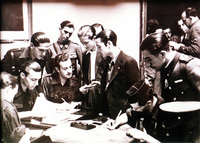 Young men signing up for the Spanish Volunteer Division, in Madrid, June 1941. Spanish Army Museum, Madrid.