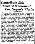 Article from the Memphis News Scimitar, May 23, 1917, p. 1.