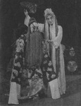 Two actors performing a scene from a traditional Chinese opera.