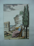 Allegorical depiction of Hellas (Greece) in chains by A. Raucati