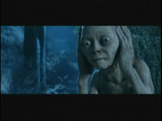 This video combines scenes from the Lord of the Rings movies that depict various characters' obsessions with the ring, mainly Gollum, and the lengths they will go to obtain the ring, including diving into volcanoes, killing others, attacking others, etc.