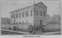 Figure 18. Photograph of the two story Persévérance Masonic Lodge No.4.