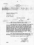 Figure 69 Letter from A. P. Buie to Gov. Carlton, October 31, 1931. Courtesy of the State Archives of Florida.